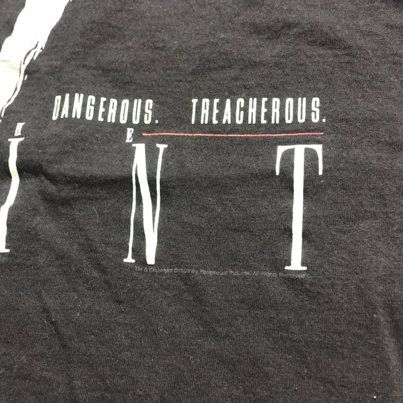 The Saint vintage movie black t-shirt Val Kilmer mens sz XL unisex tee - Picture 4 of 4